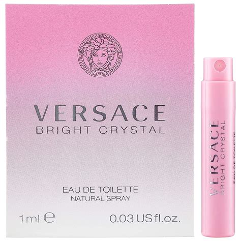 Versace Bright Crystal By Gianni Versace Edt Vial On .